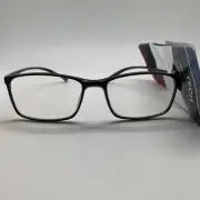 E354 Foster Grant BECK BLK + 1.50 Readers TECH RUBBERIZED Men's Reading Glasses