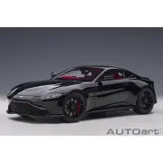 Auto Art 1/18 Aston Martin Vantage 2019 Black/Carbon Black Roof 70275 Miniature