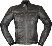 Modeka Carlson Motorcycle Leater Jacket, brown, Size 4XL for Men