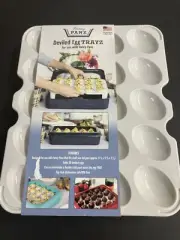 Deviled Egg Trayz Insert Holds 20 Eggs Fancy Panz USA New