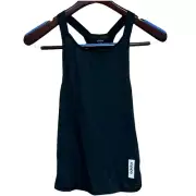 Adidas Womens Brilliant Basic Workout Tank Top Racer Back Black Size XS New
