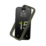 Bumper Case Compatible with [iPhone 15 Pro] | iPhone 15 Pro - Camo Green