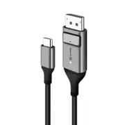[ULCDP01-SGR] 1m Ultra USB-C (Male) to DisplayPort (Male) Cable 4K @60Hz Space Grey