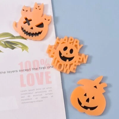 Pumpkin Listing Mold Resin Silicone Mold for DIY Craft Jewelry Tool