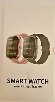 NEW SMART WATCH YOUR FITNESS TRACKER MODEL T60 ANDROID 5.0+ / iOS9.0+ BLACK NIB