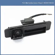 Car Tailgate Handle Rear View Camera Backup Camera for MERCEDES BENZ W205 W222 W117 A2227500893 Black