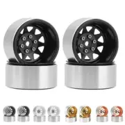 1.9" Metal Beadlock Wheel Hub Rim for 1/10 RC Crawler Axial 90046 TRX4 RC4WD D90