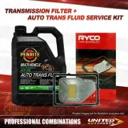 Ryco Transmission Filter + Penrite ATF Fluid for ford Falcon BF EA EB ED EF EL (for: Ford)