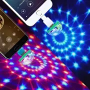 USB Mini Disco Strobe Projector Party Light - Syncs to Your Music! - Great Gift!