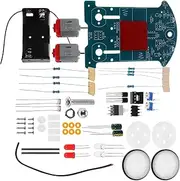 QUMIIRITY Electronics Learning Kit DIY Robot Car Intelligent Tracking Car Set Soldering Project Ideal School Project