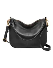 [Fossil] Jolie Zip Top Shoulder Bag in Black