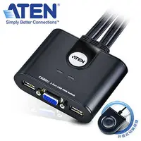 在飛比找樂天市場購物網優惠-ATEN 2埠USB KVM多電腦切換器CS22U-富廉網