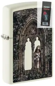 Zippo 49836 Victoria Frances Glow In The Dark Lighter + FLINT PACK