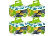 Dymo 99014 Yellow 2133400 Labelwriter Standard Shipping Labels 54x101mm Pack 4