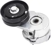 Serpentine Belt Tensioner，Compatible for Jeep Cherokee KJ 2.5D & 2.8D 2002-2007 Drive Belt Tensioner Pulley, Serpentine Belt Tensioner Pulley Assembly Kit.