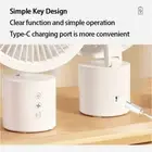 USB Charging Folding Portable Fan Desktop Fan Material Electric Fan