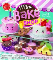 Air Dry Clay Mini Cake Bakery Kit Create Decorate No Bake Projects 48 Page Book