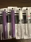 Lot of 4 Covergirl Remarkable Mascara 200 Very Black Covergirl 100 Clear