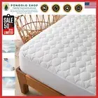 Luxurious Quilted King Size Waterproof Mattress Protector with Deep Pocket