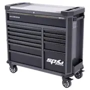 SP TOOLS 13 Drawer Tech Series Roller Cabinet Diamond Black SP42355D