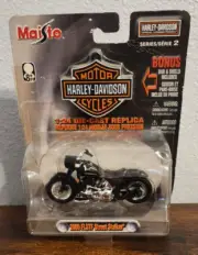 NIB Harley-Davidson Toy Motorcycle 2000 FLSTF Street Stalker 2004 Series 2