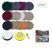 Vehicle Headlight repair kit Lights Sanding Discs Mop Rotary Tool Practical