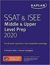 在飛比找誠品線上優惠-SSAT & ISEE Middle & Upper Lev