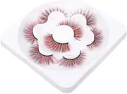 [Healeved] False Eyelashes Pack 3d Fake Lashes Wispy Curly Strip Lashes for Makeup