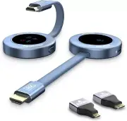Wireless Hdmi Transmitter and Receiver, Wireless HD Extender Plug & Play 2.4G/5G