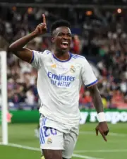 Shirt Real Madrid Final Champions League 2022 Vinicius Junior 20 Wines Jr