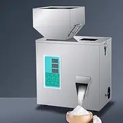 HOLGVE Powder Filling Machine, Powder and Particle Filler Machine, Multifunction Automatic Dispenser Bottle, Particle Dispense, for Beans Seads Grains Tea(1-200g)