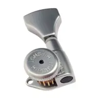 Hipshot Grip-Lock 8 string Left Hand Satin Chrome locking tuner