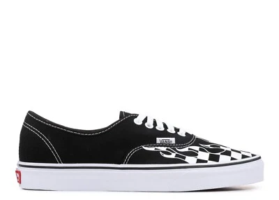 Vans Authentic Checker Flame Black/Tru Size 4 VN0A38EMRX8