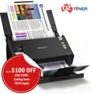 Epson DS520/DS530II A4 Sheet-Fed Duplex Color Document Scanner B11B261501