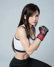Tifa Final Fantasy 7 Pin-Up Fan Art Print Poster Size A3 JAPAN 297×420mm 382