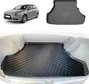 AUSGO 3D Cargo Mat Compatible with Mitsubishi Lancer Sedan CJ CF Series 2007-2017, All-Weather Heavy Duty Boot Liner Luggage Tray Trunk Mat