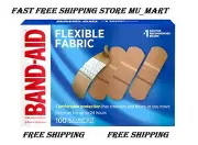 Band-Aid Brand Flexible Fabric Adhesive Bandages All One Size, 100 Count