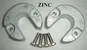 Zinc Anode Kit For Mercruiser Alpha 1 Gen 2 Trim Cylinder Includes Hardware