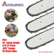 3 Chainsaw Chain for Stihl MS170 MS180 017 009 019 023 PM400 61 PMM3 55 16'' 043