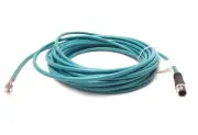 Numatics QA0410MK00000000 Ethernet Cord 4Pin M12 Male 24/26AWG 42VAC/DC