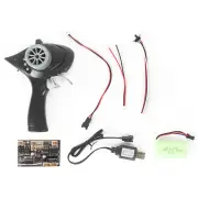 LDRC A86 A86P 1802 WPL D12 D22 D32 MNRC MN68 1/16 1/18 RC Car Parts Transmitter Battery Receiver Board USB Cable w/ Gyro