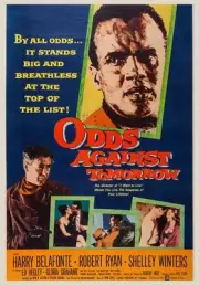 Odds Against Tomorrow poster Harry Belafonte Robert Ryan 1959 Old Movie Photo 1