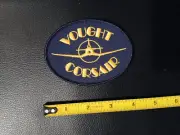 Vought F4U Corsair Patch WWII US seller Black Sheep Pappy Boyington OVAL 4"