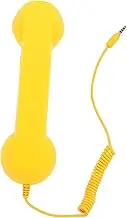 Angoily Vintage Telephone Handset Compatible Call Quality Sleek Design User Friendly for Smartphones and Landlines