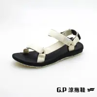 在飛比找momo購物網優惠-【G.P】女款Charm撞色織帶涼鞋G1674W-杏色(SI