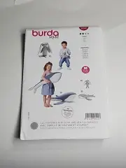 Burda Plush Whale And Bunny 6044 Sewing Pattern Uncut
