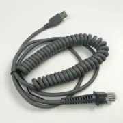 Spring Power Supply Cord for Datalogic QD4130 GD4130 GBT 4430 BarCode Scanner