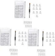 FOMIYES Sets Essential Nail Assistant Tools Professional Nail Clips Kit for Manicure