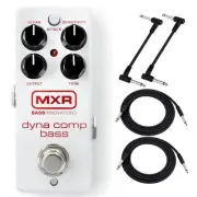 MXR M282 Dyna Comp Bass Compressor Effects Pedal with Cables