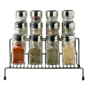 Kitchen Details 3 Tier Spice Rack Shelf Organizer in Onyx